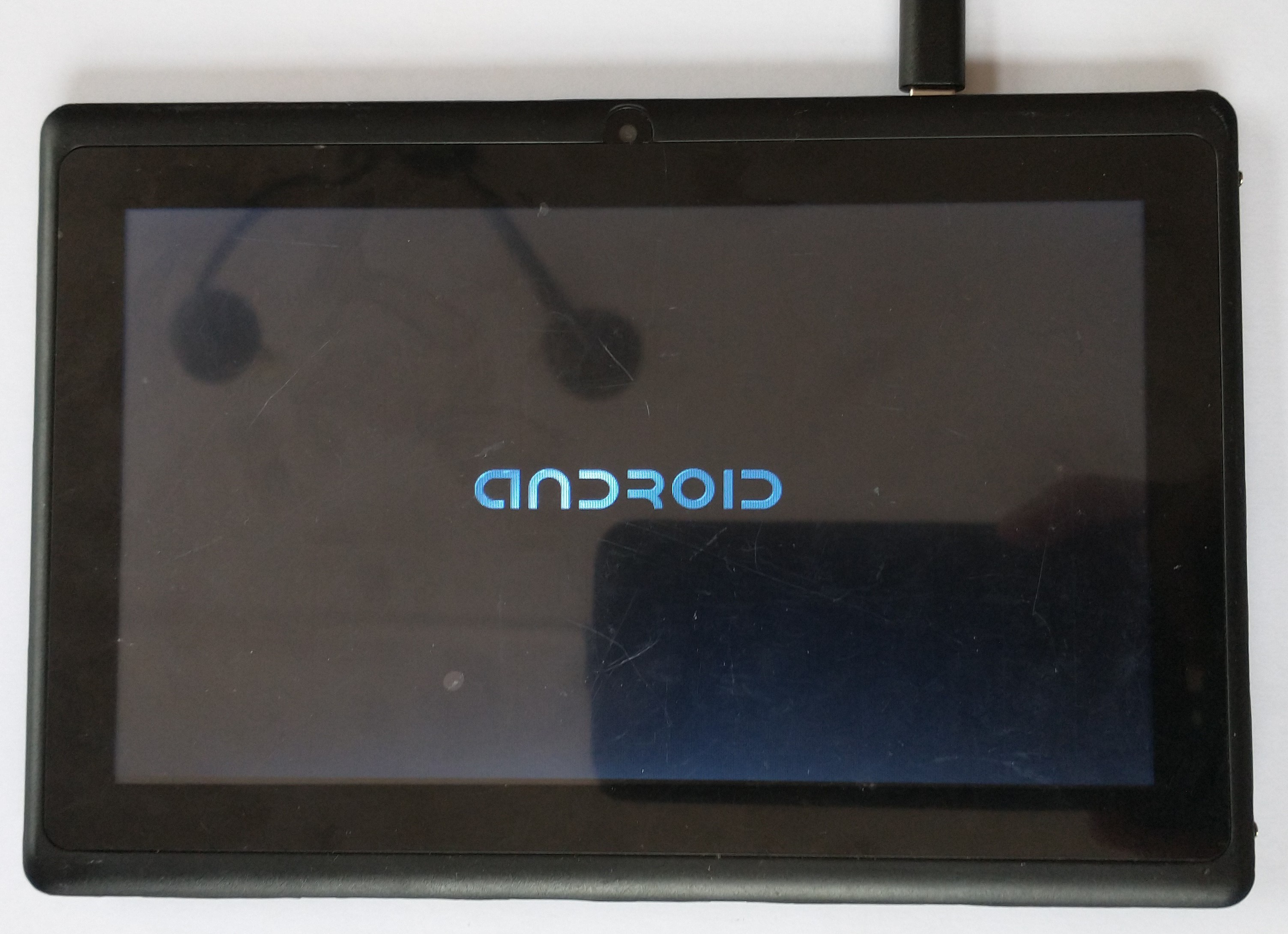 The q8 tablet, starting Android 4.1